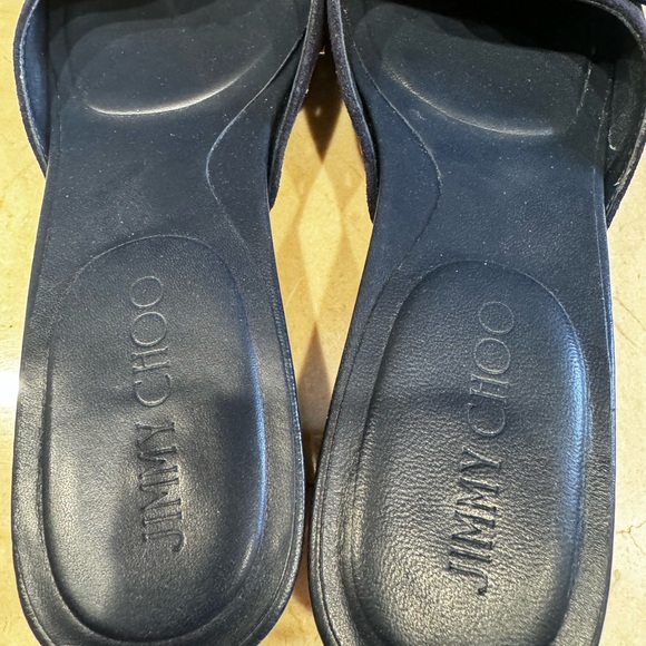 Jimmy Choo navy with crystals - Picture 4 of 5